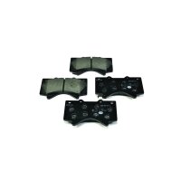 Brake pad set discs with wear warning 17.9 mm HELLA for...