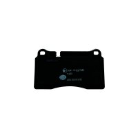 Brake pad set with wear warning 17.3 mm HELLA for e.g....