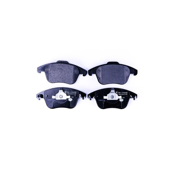 Brake pad set discs without wear warning HELLA for e.g. CITROËN DS5