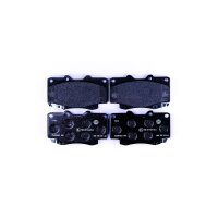 Brake pad set discs with wear warning 15 mm HELLA for...