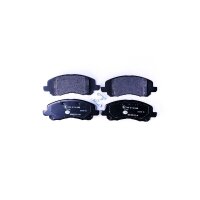 Brake pad set discs with wear warning 17 mm HELLA for...
