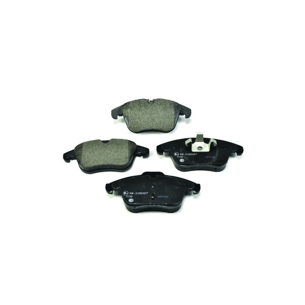 Bremsbelagsatz Scheiben mit Verschleißwarnanzeige 19 mm HELLA für u.a. JAGUAR XF