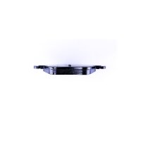 Brake pad set discs incl. wear warning contact HELLA for e.g. PEUGEOT 508