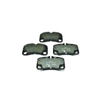 Brake pad set discs with wear warning 17.5 mm HELLA for...