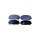 Brake pad set with wear warning 17.5 mm HELLA for e.g. HONDA ACCORD