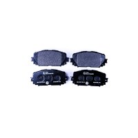 Brake pad set without wear warning 17.6 mm HELLA for e.g....