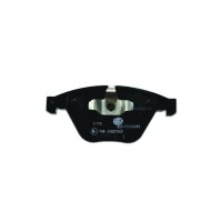 Brake pad set discs with wear warning indicator 20.3 mm...