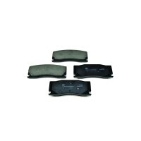 Bremsbelagsatz ohne Verschleißwarnung 16,6 mm HELLA...