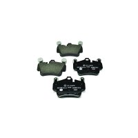 Brake pad set discs with wear warning 17 mm HELLA for...