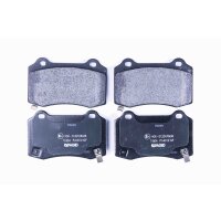 Brake pad set, rear brake disc HELLA PAGID for CHEVROLET...