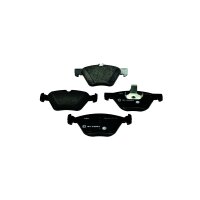 Brake pad set discs with wear warning 19 mm HELLA for...