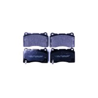 Brake pad set discs with wear warning 15 mm HELLA for...