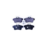 Brake pad set without wear warning 17.3 mm HELLA for e.g....