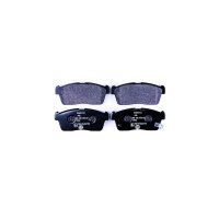 Brake pad set discs with wear warning 17 mm HELLA for...