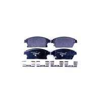 Brake pad set discs with wear warning 18.8 mm HELLA for...