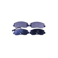 Brake pad set with wear warning contact 18.4 mm HELLA for...
