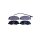 Brake pad set with wear warning contact 18 mm HELLA for e.g. RENAULT MASTER