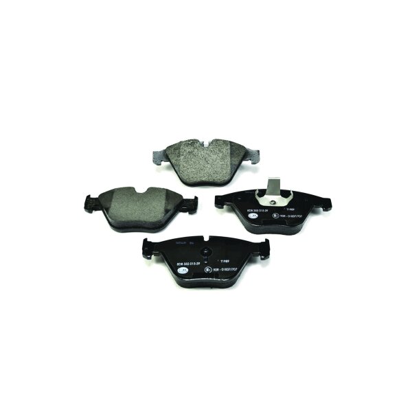 Bremsbelagsatz Scheiben mit Verschleißwarnanzeige 20,3 mm HELLA für u.a. BMW 5er