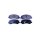 Brake pad set without wear warning 18.9 mm HELLA for e.g. VW AMAROK