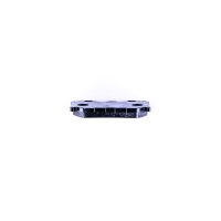 Brake pad set discs with wear warning 13.8 mm HELLA for e.g. NISSAN 370Z