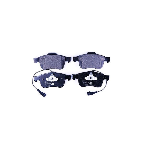 Brake pad set with wear warning contact HELLA for e.g. ALFA ROMEO GIULIETTA