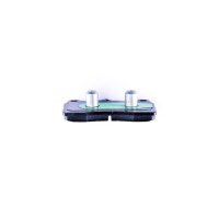 Brake pad set with wear warning contact 15.7 mm HELLA for e.g. ALFA ROMEO