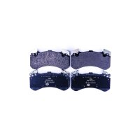 Brake pad set discs without wear warning 17 mm HELLA for...