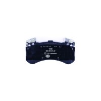 Brake pad set discs without wear warning 17 mm HELLA for...