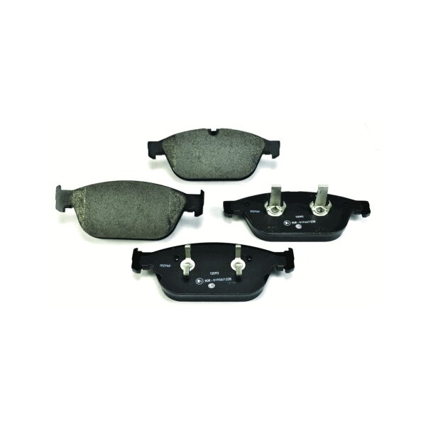 Brake pad set without wear warning 19.9 mm HELLA for e.g. AUDI A8
