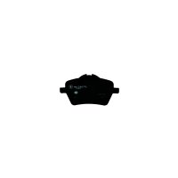 Brake pad set with wear warning 18 mm HELLA for e.g. MINI...