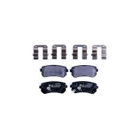 Brake pad set with wear warning 15.9 mm HELLA for HYUNDAI...