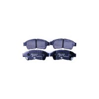 Brake pad set with wear warning 17.6 mm HELLA for TOYOTA...