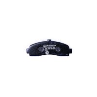 Brake pad set without wear warning 15.8 mm HELLA for...