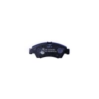 Brake pad set discs with wear warning 15.8 mm HELLA for...