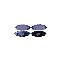 Brake pad set without wear warning 15.8 mm HELLA for...
