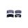 Brake pad set with wear warning 15.5 mm HELLA for e.g. DAIHATSU SIRION