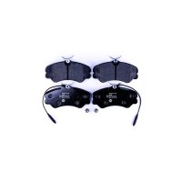 Brake pad set with wear warning contact 19.4 mm HELLA for...