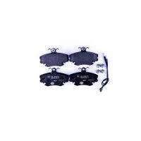 Brake pad set with wear warning contact 18.2 mm HELLA for...