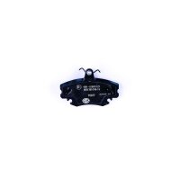Brake pad set with wear warning contact 18.2 mm HELLA for...