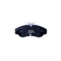 Brake pad set with wear warning contact 19.7 mm HELLA for...