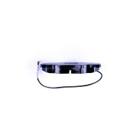 Brake pad set with wear warning contact 19.3 mm HELLA for e.g. PEUGEOT 406