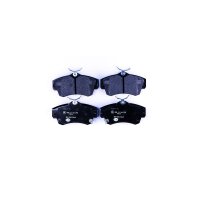 Brake pad set discs with wear warning 20 mm HELLA for...