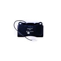 Brake pad set with wear warning contact 16 mm HELLA for...