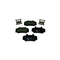 Bremsbelagsatz ohne Verschleißwarnung 16,7 mm HELLA für u.a. VOLVO 740