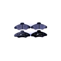 Brake pad set without wear warning 18 mm HELLA for FORD...