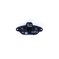 Brake pad set with wear warning contact 17 mm HELLA for...