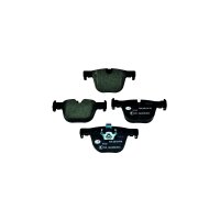 Brake pad set discs with wear warning indicator 17.3 mm...