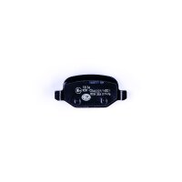 Brake pad set with wear warning contact 17.2 mm HELLA for...