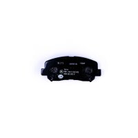 Brake pad set with wear warning contact 15.8 mm HELLA for...