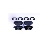 Bremsbelagsatz ohne Verschleißwarnung 16,7 mm HELLA...